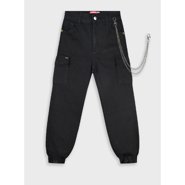 Cargo jeans | BLACK DENIM