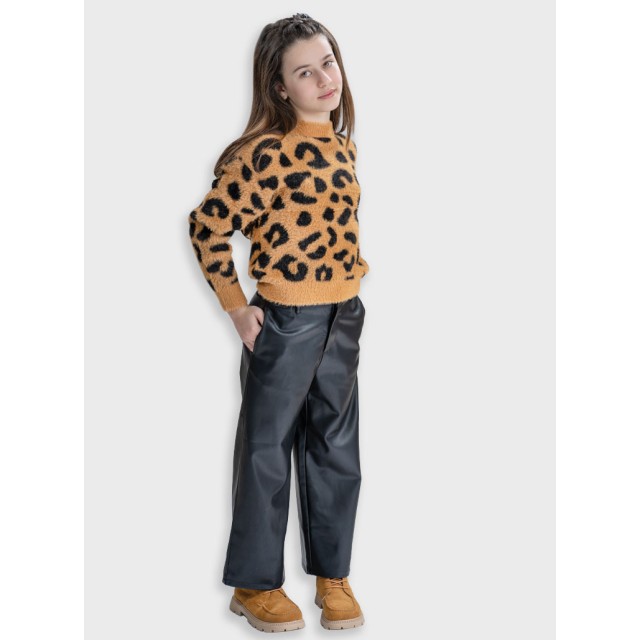 Δερματίνη παντελόνα | ΜΑΥΡΟ