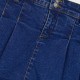 Skort | Denim blu