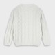 Πλεκτή μπλούζα | Almond milk