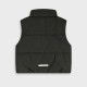 Sleeveless jacket | BLACK