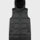 Sleeveless jacket | ANTHRACITE