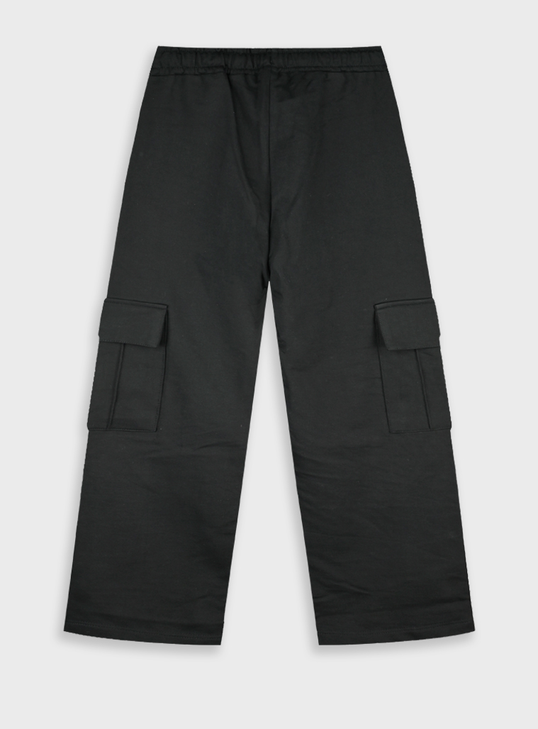 Fleece sweatpants | Nero