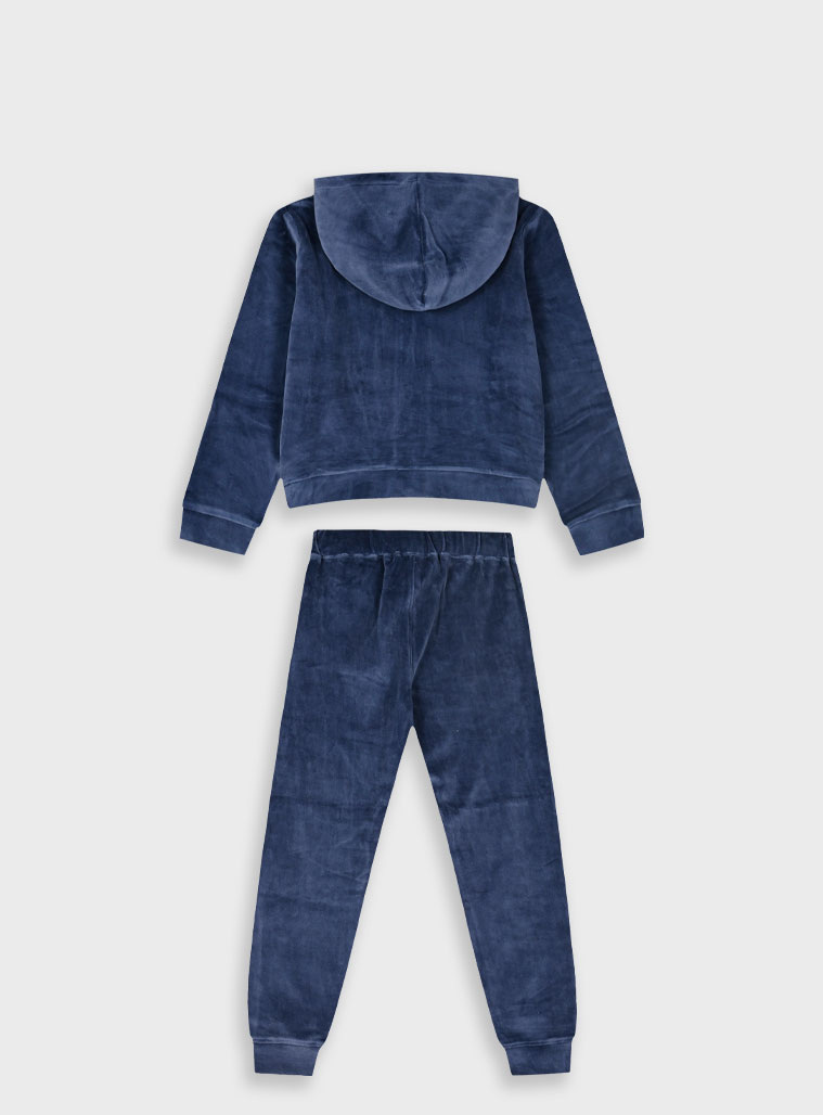 Velour set | Grigio scuro