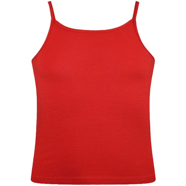 Blouse wih straps basic line | RED
