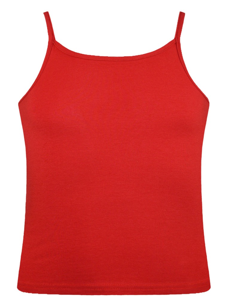 Blouse wih straps basic line | RED