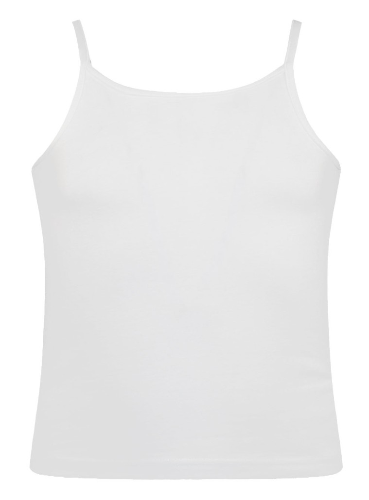 Blouse wih straps basic line | WHITE