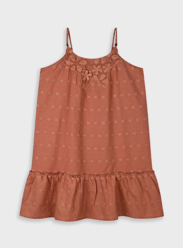 Κεντημένο φόρεμα για κορίτσι | ΠΕΡΛΕ