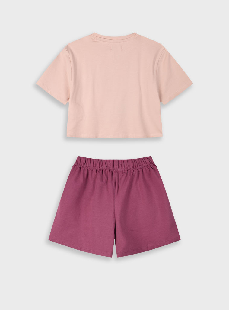 Set with print for girls | CYCLAMEN