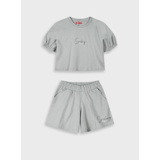 Set with print for girls | PALE AQUA