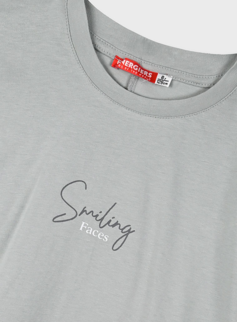 Set with print for girls | PALE AQUA