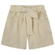 wooven fabric shorts | BEIGE