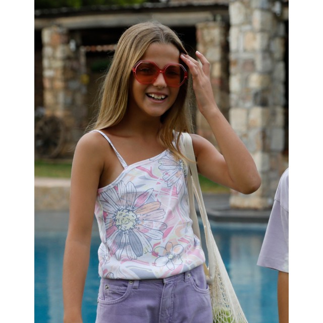 Floral shirt for girls | ALL OVER PRINT