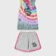 Set with print for girls | GREY MELANGE