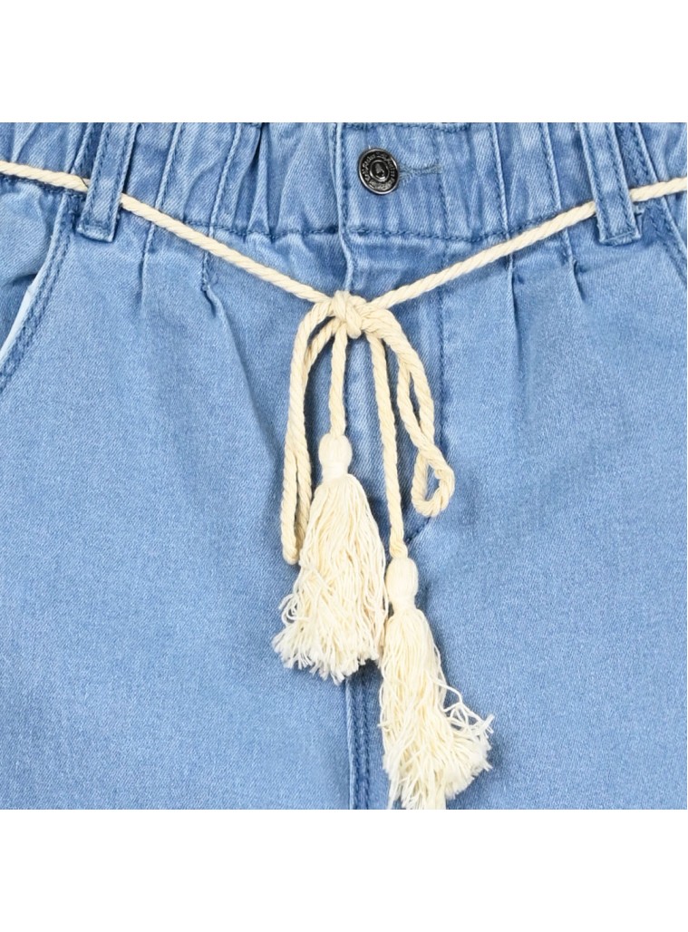 Girl΄s slim fit jeans | LIGHT BLUE DENIM