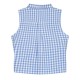 Girl΄s sleeveless checkered top | CHECK