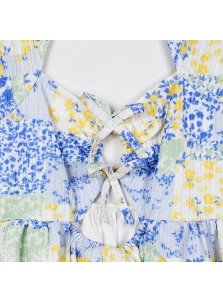 Παιδικό αμάνικο εμπριμέ φόρεμα για κορίτσι | ΕΜΠΡΙΜΕ