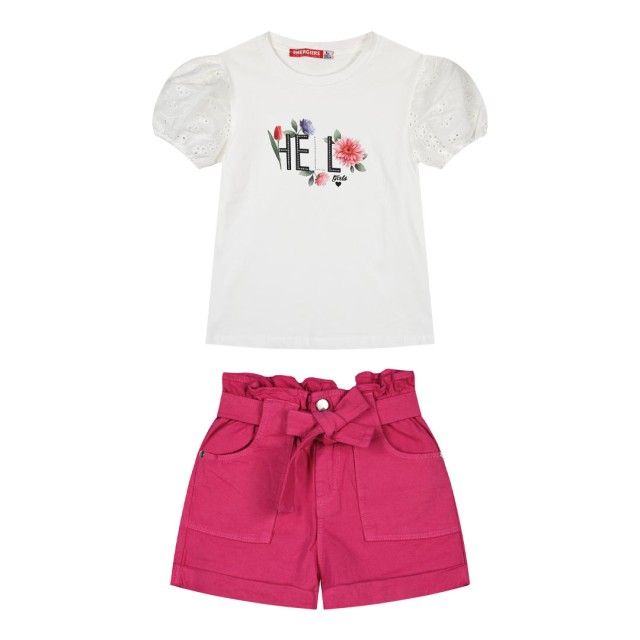 Παιδικό σετ 2 τεμάχια με τύπωμα για κορίτσι | ΦΟΥΞ