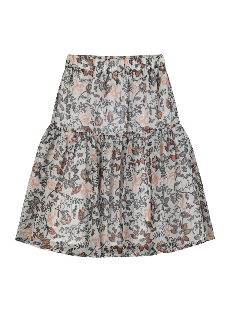 Girl΄s floral midi skirt | ALL OVER PRINT