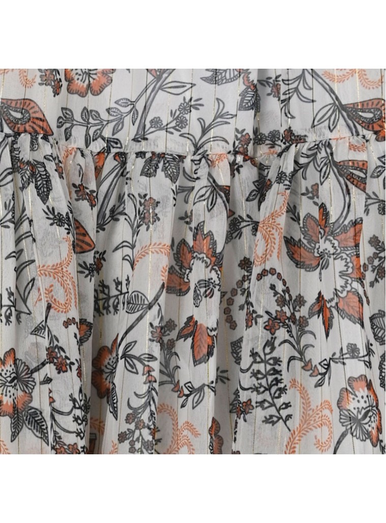 Girl΄s floral midi skirt | ALL OVER PRINT