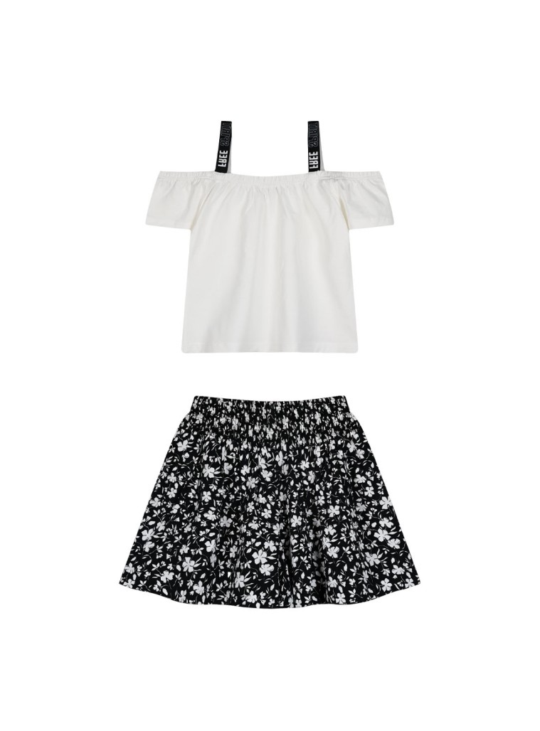 Παιδικό σετ 2 τεμάχια για κορίτσι | ΜΑΥΡΟ