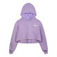 Girl΄s longsleeve crop top | LILAC