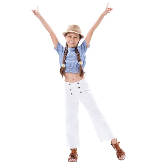 Παιδική παντελόνα για κορίτσι | ΕΚΡΟΥ