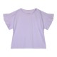 Girl΄s shirt with ruffled sleeves | LILAC