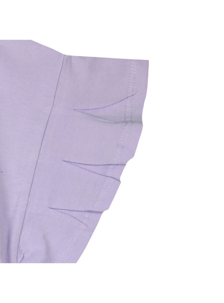 Girl΄s shirt with ruffled sleeves | LILAC