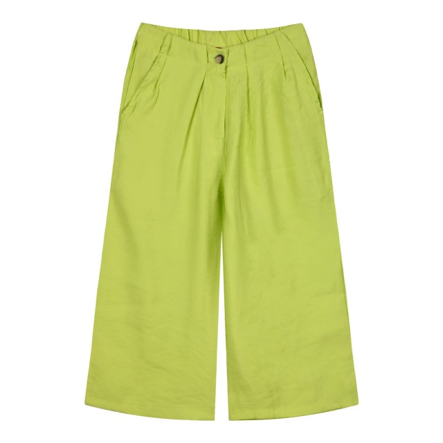 Παιδική παντελόνα με πιέτες στην μέση για κορίτσι | ΛΑΧΑΝΙ