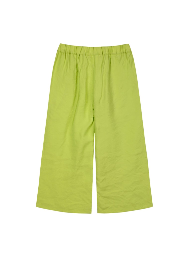 Παιδική παντελόνα με πιέτες στην μέση για κορίτσι | ΛΑΧΑΝΙ