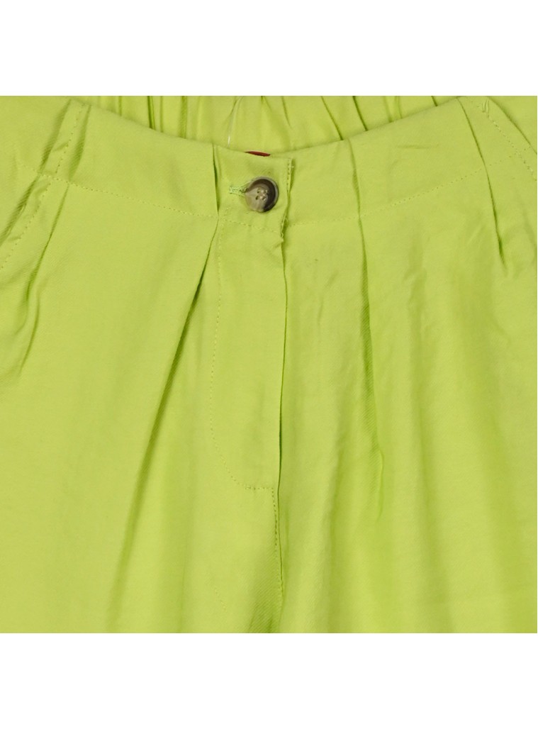 Παιδική παντελόνα με πιέτες στην μέση για κορίτσι | ΛΑΧΑΝΙ