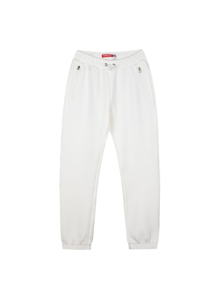 Παιδικό παντελόνι φόρμας για κορίτσι | ΛΕΥΚΟ