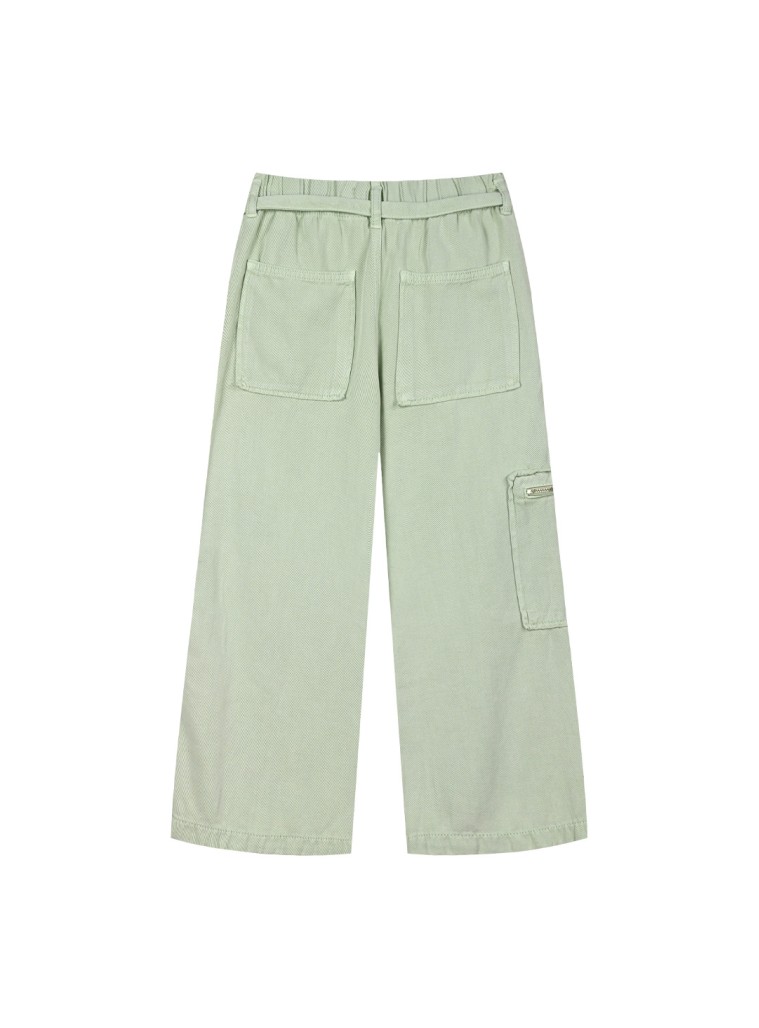 Παιδικό παντελόνι τζην φαρδιά γραμμή για κορίτσι | ΦΥΣΤΙΚΙ