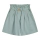Girl΄s bermuda with paper bag waist | PEANUT