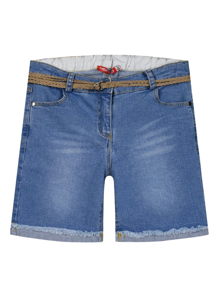 Girl΄s jean bermuda | LIGHT BLUE DENIM