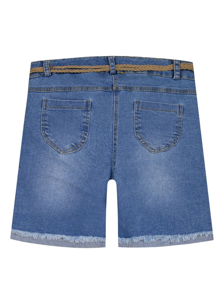 Girl΄s jean bermuda | LIGHT BLUE DENIM