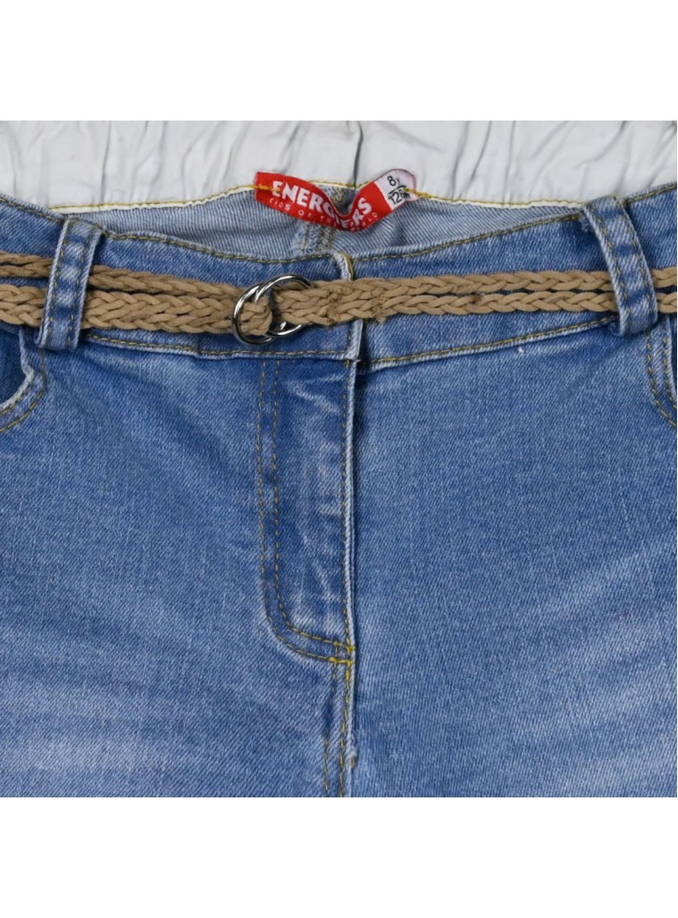 Girl΄s jean bermuda | LIGHT BLUE DENIM