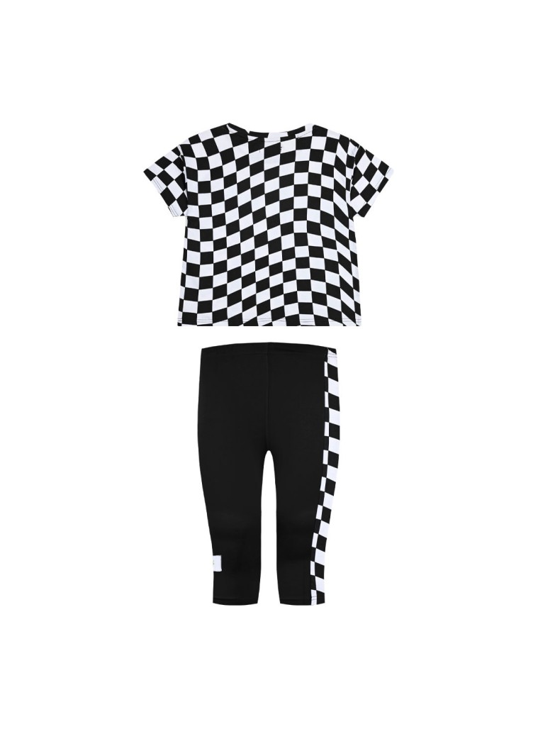 Παιδικό σετ 2 τεμάχια με τύπωμα για κορίτσι | ΜΑΥΡΟ