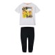 Girl΄s 2 piece set with print | WHITE