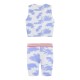 Girl΄s 2 piece tie dye set with print | BLUE DREAM