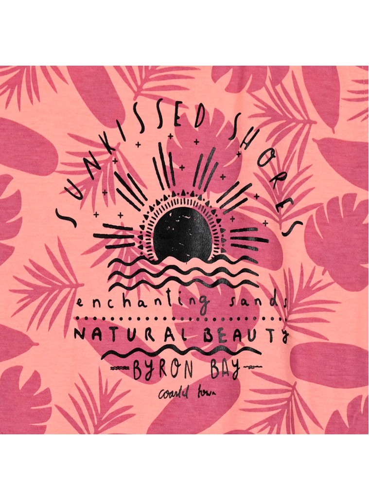 Παιδικό σετ 2 τεμάχια με τύπωμα για κορίτσι | ΜΑΥΡΟ