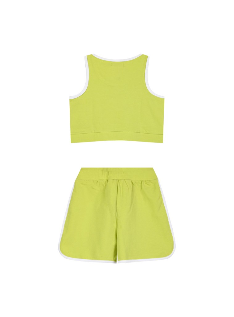 Παιδικό αθλητικό σετ 2 τεμάχια με τύπωμα για κορίτσι | ΛΑΧΑΝΙ