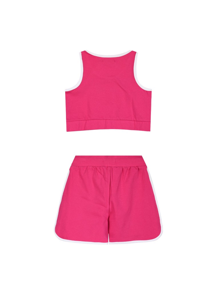 Παιδικό αθλητικό σετ 2 τεμάχια με τύπωμα για κορίτσι | ΦΟΥΞ