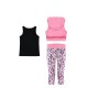 Girl΄s 3 piece set with print | ALL OVER PRINT