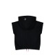 Girl΄s crop top with embossed print | BLACK