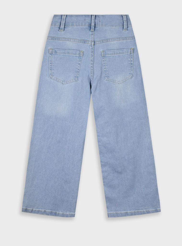 Τζην wide leg για κορίτσι | ΑΝΟΙΧΤΟ ΜΠΛΕ ΤΖΗΝ Τζην wide leg για κορίτσι | ΑΝΟΙΧΤΟ ΜΠΛΕ ΤΖΗΝ