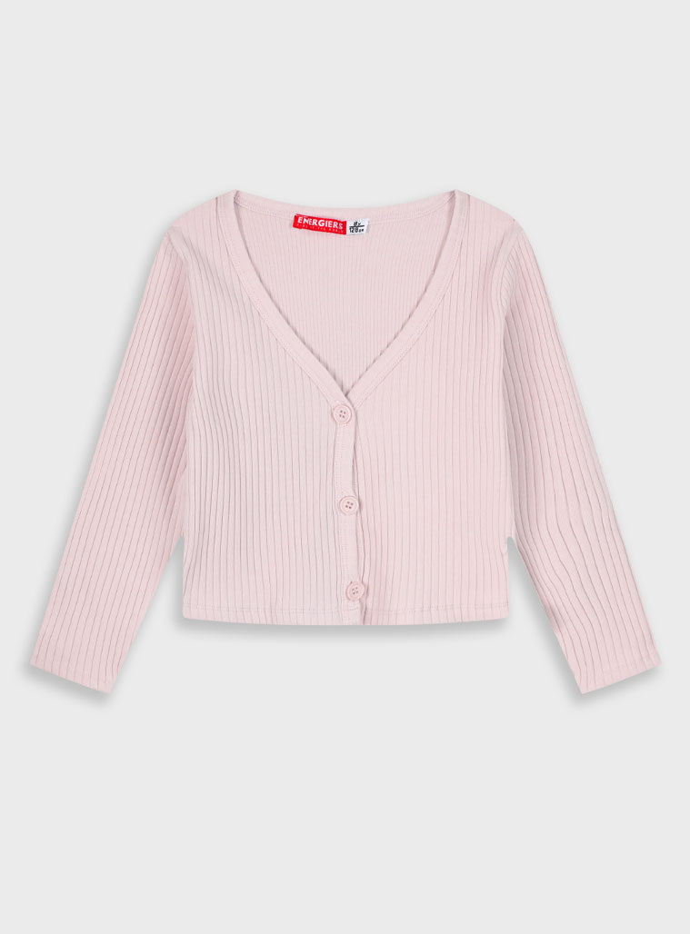 Cardigan for girls | LIGHT PINK