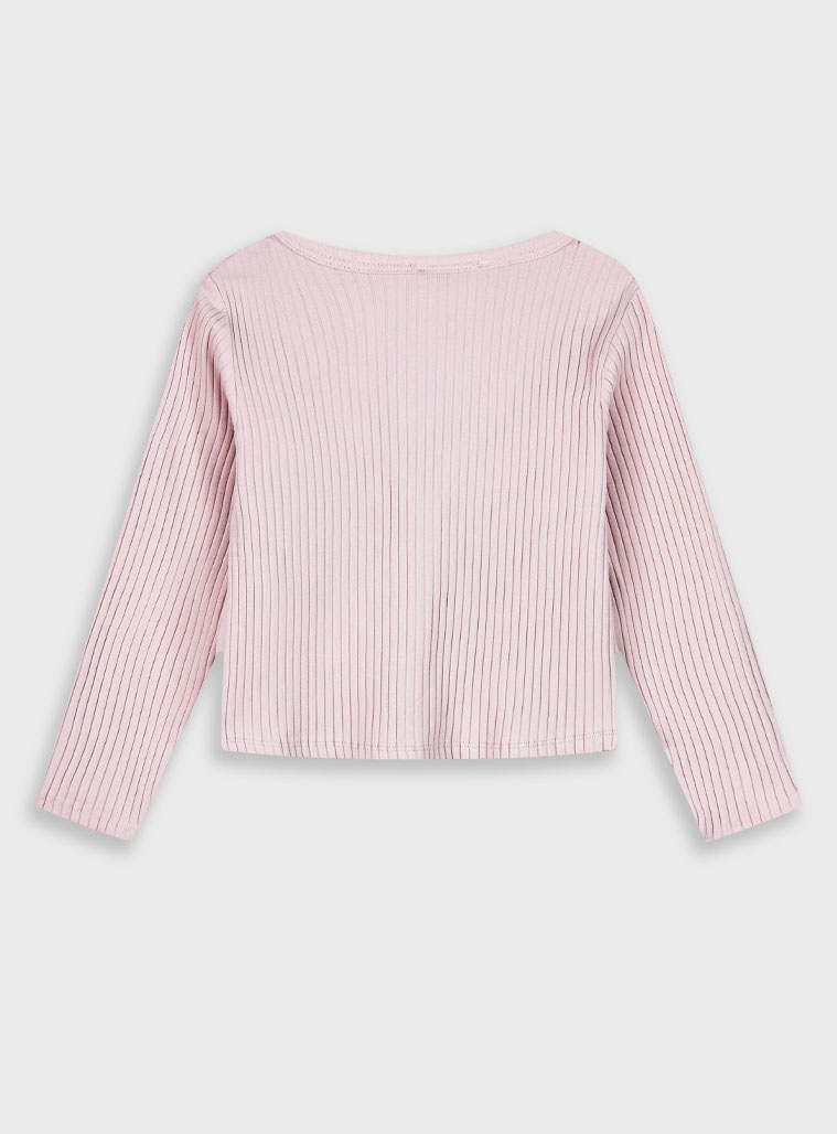 Cardigan for girls | LIGHT PINK
