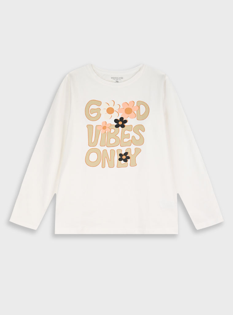 Shirt with print for girls | SAND